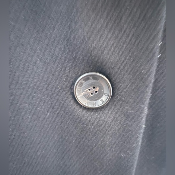 DKNY shawl style wool coat NWT small - Picture 4 of 8